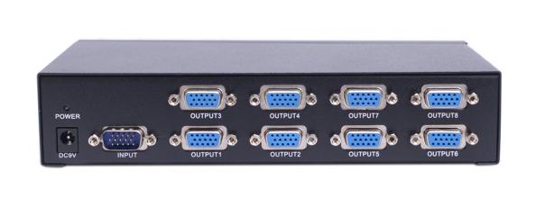 SP-1835 (VGA Splitter, 8ports, 350MHz)