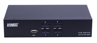 AS-41HA  (HDMI KVM Switch, 4ports，Single-monitor）