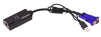 AS-7104TLS (Single Rail, Cat5 Series 17” LCD KVM Switch)